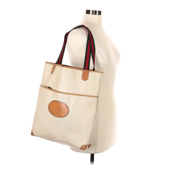 GUCCI | Vintage Large Tote Bag - Picture 1 of 13
